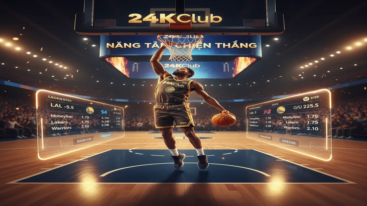 Hướng dẫn chơi cá cược bóng rổ trực tuyến 24KClub