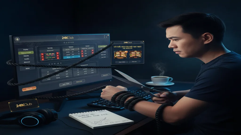 Làm gì khi gặp dây đen? Cách cắt chuỗi thua 24KClub