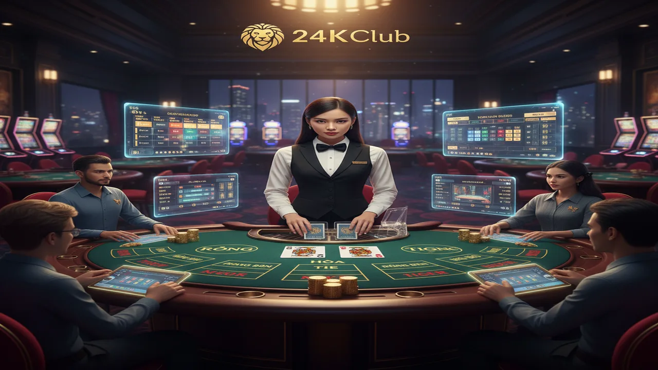 Cách chơi Rồng Hổ (Dragon Tiger) cho người mới 24KClub