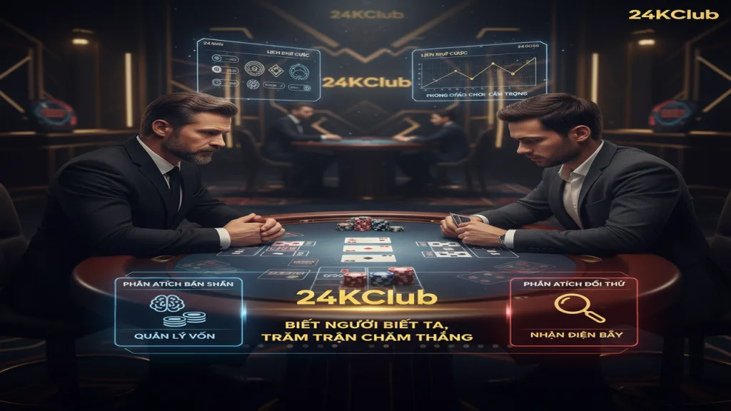 Chiến thuật biết người biết ta đối đầu cao thủ 24KClub
