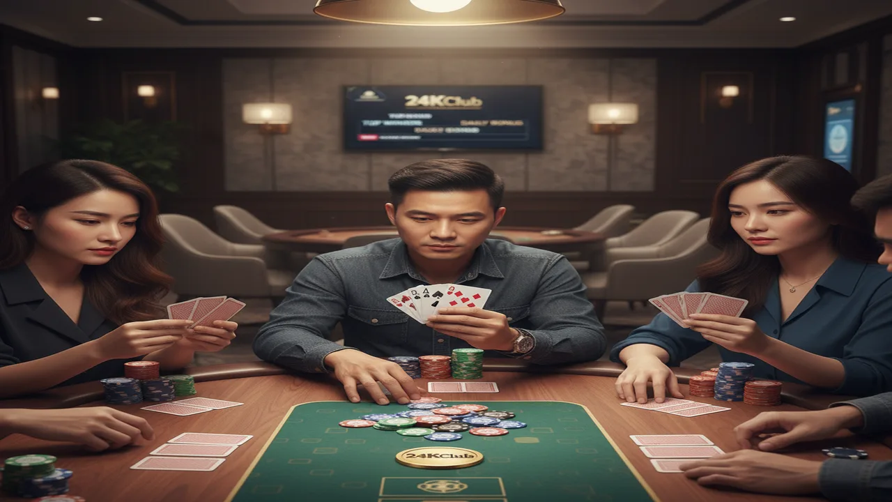 Hướng dẫn chơi bài Liêng cho người mới 24KClub