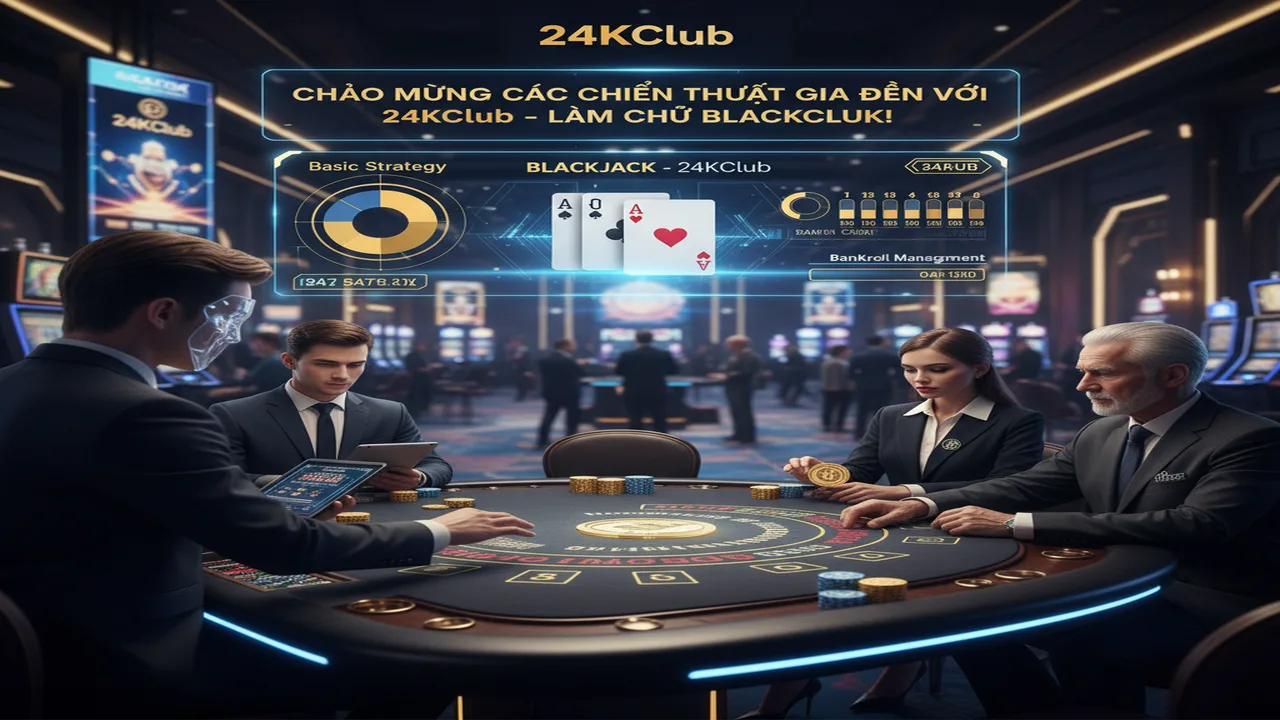 Hướng dẫn chơi Blackjack (Xì Dách) 24KClub