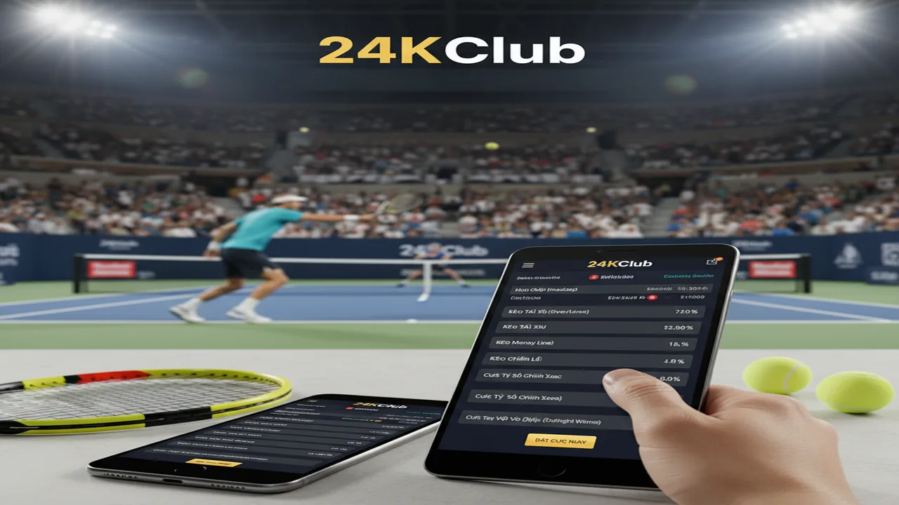 Cách chơi cá cược quần vợt (Tennis) 24KClub