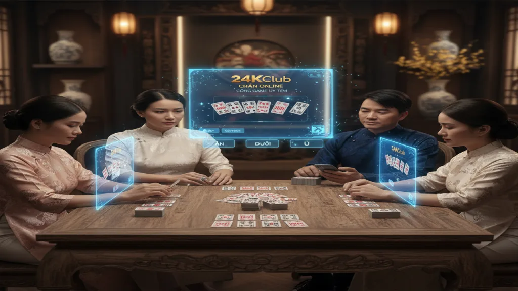 Hướng dẫn chơi Chắn trực tuyến 24KClub