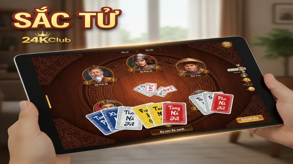 Hướng dẫn chơi bài Sắc Tứ trực tuyến 24KClub