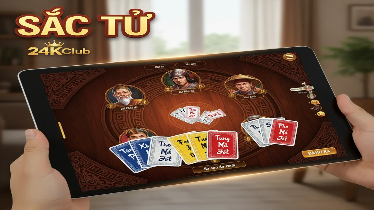Hướng dẫn chơi bài Sắc Tứ trực tuyến 24KClub