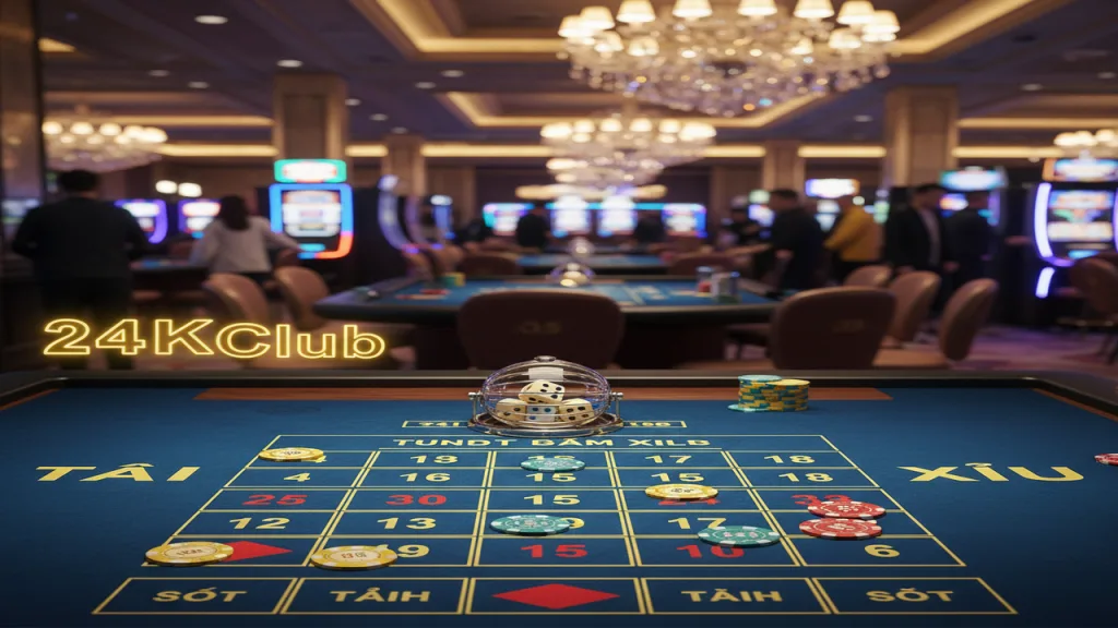Hướng dẫn chơi Sicbo (Tài Xỉu sòng bài) chi tiết 24KClub