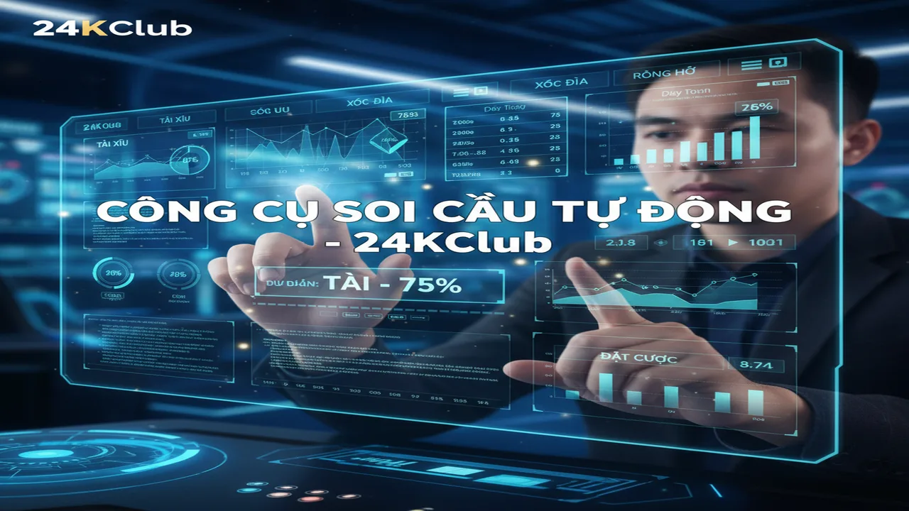 Cách dùng công cụ soi cầu tự động 24KClub