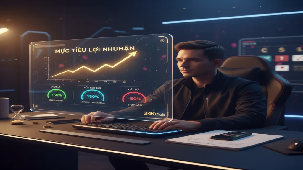 Cách đặt mục tiêu lợi nhuận để chơi bền vững 24KClub