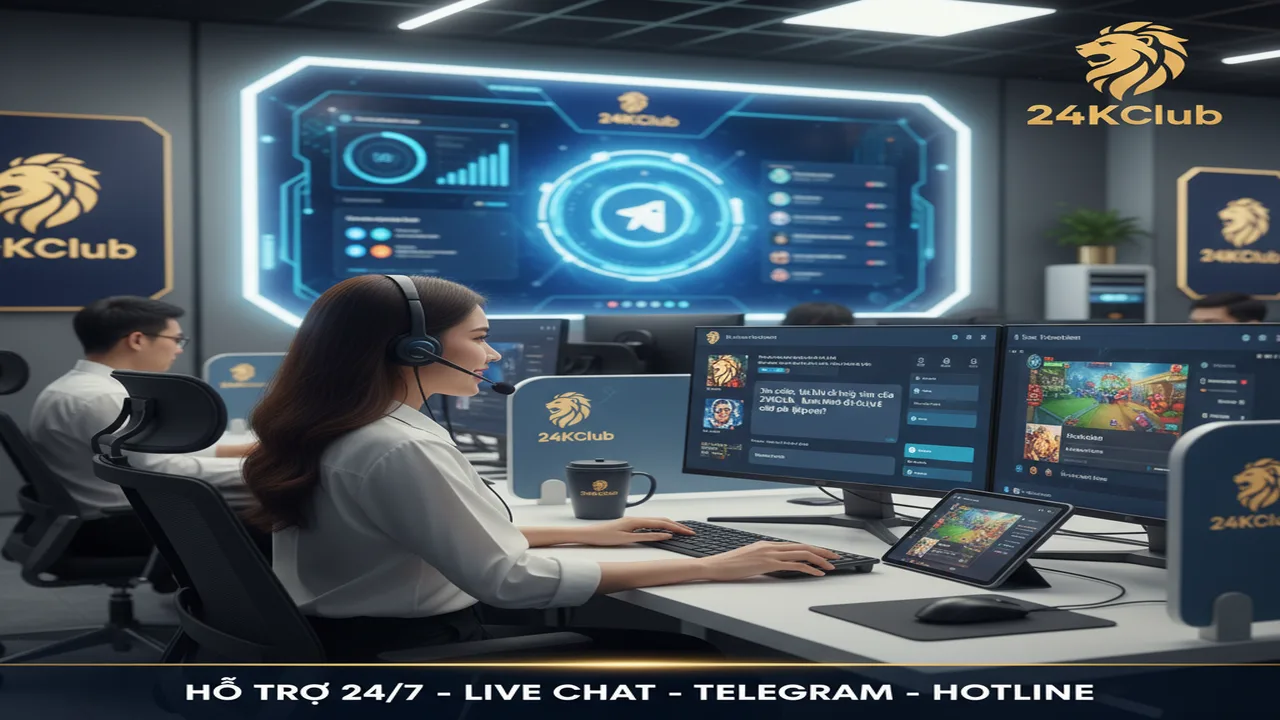 Cách liên hệ đội ngũ CSKH nhanh nhất 24KClub