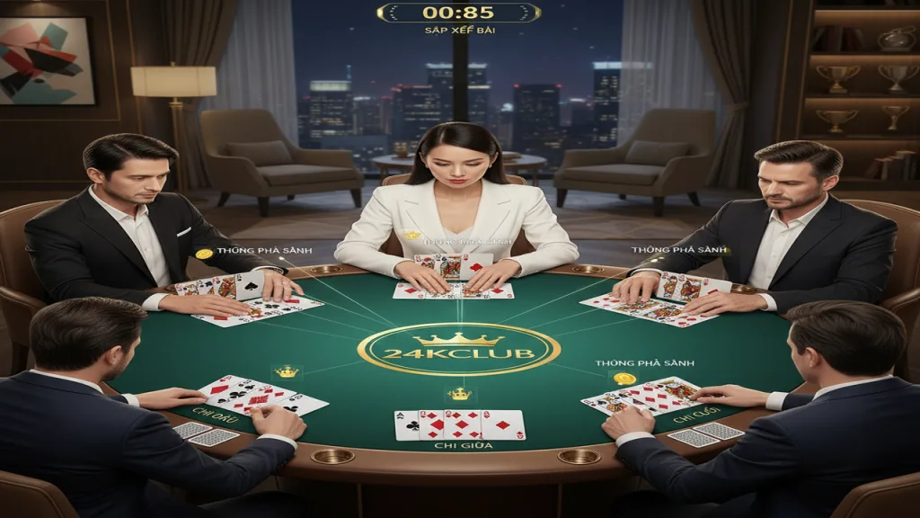 Hướng dẫn chi tiết về cách chơi Mậu Binh 24KClub