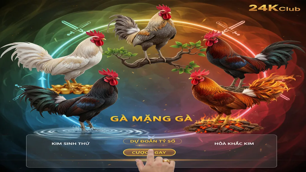 Ý nghĩa của các màu mạng gà trong cá cược đá gà 24KClub