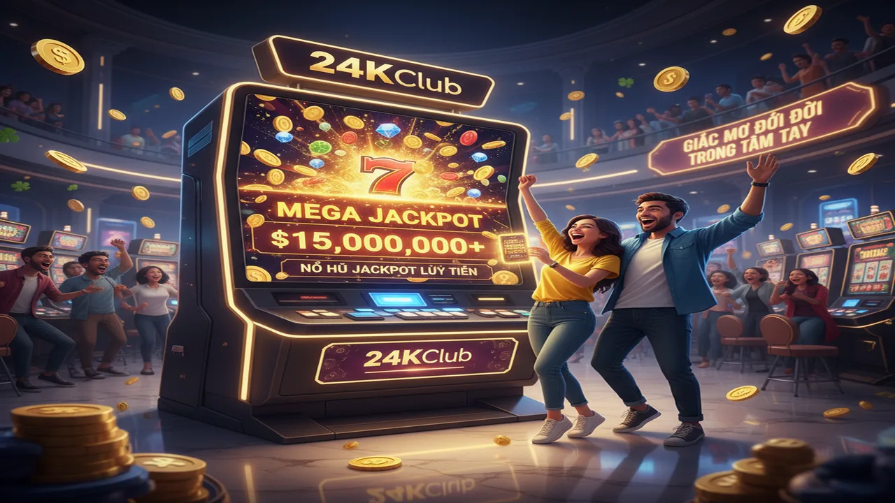 Cách chơi Nổ hũ Jackpot lũy tiến (Progressive) 24KClub