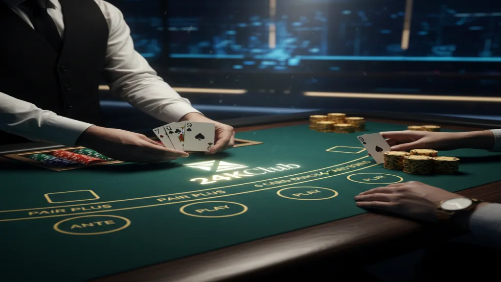 Hướng dẫn chơi bài Poker 3 lá (Three Card Poker) 24KClub