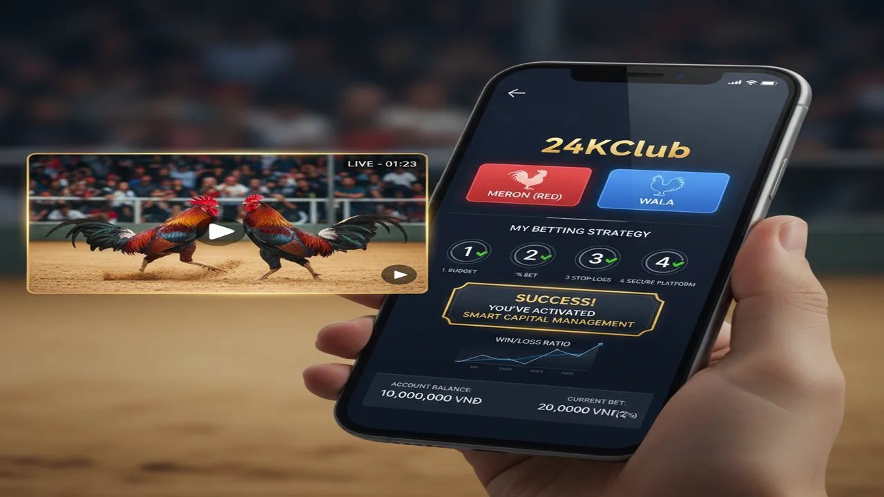 Cách quản lý vốn khi chơi đá gà không bị lỗ 24KClub
