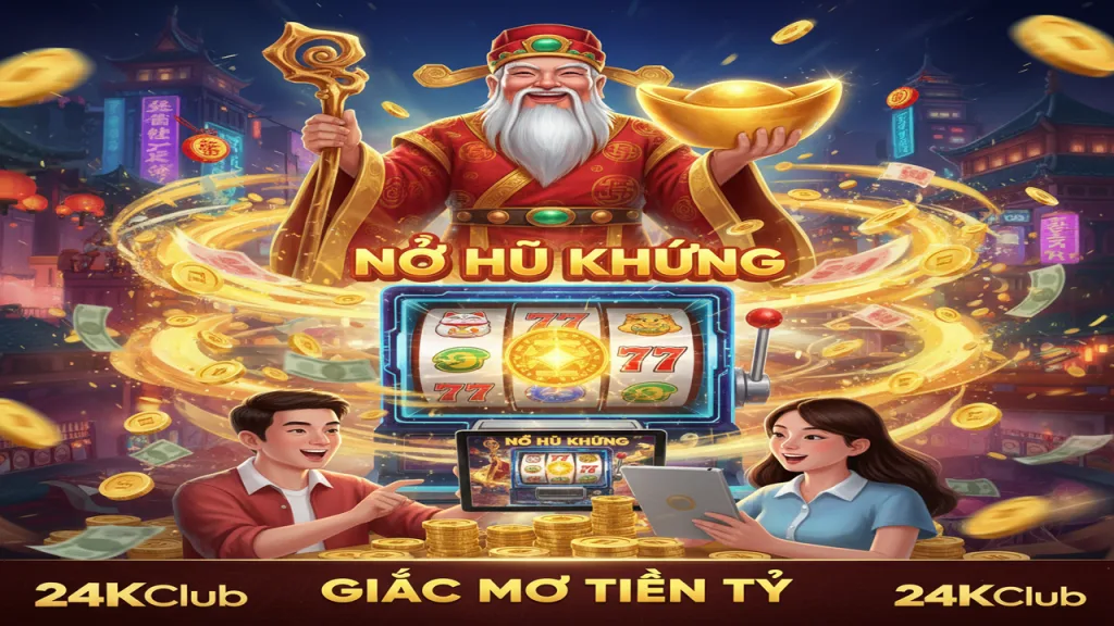 Bí quyết săn hũ Thần Tài: Nổ hũ tiền tỷ vốn nhỏ 24KClub