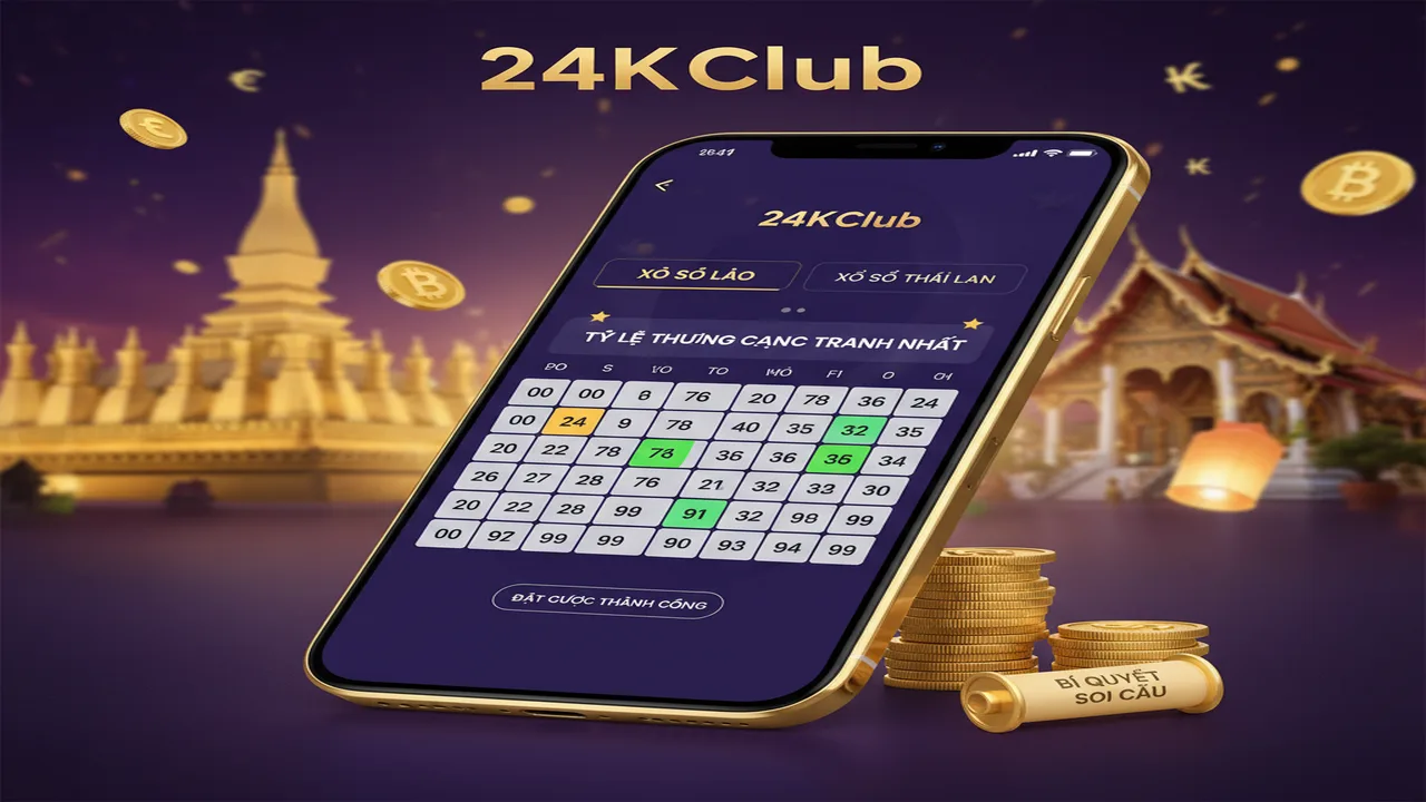 Hướng dẫn chơi Số Đề Lào, Xổ số Thái Lan 24KClub