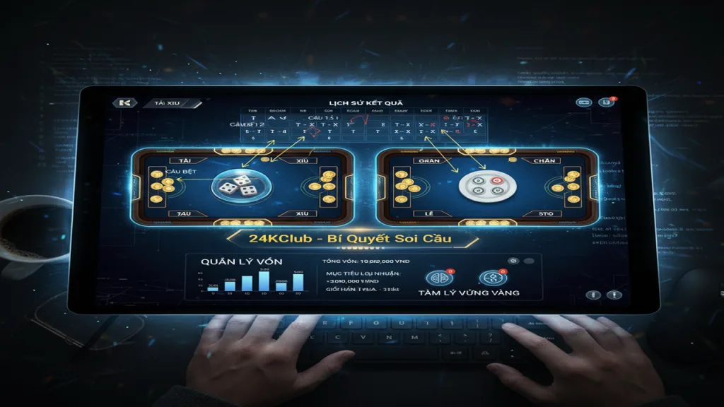 Bí quyết soi cầu : Cách bắt cầu Tài xỉu, Xóc đĩa hiệu quả 24KClub