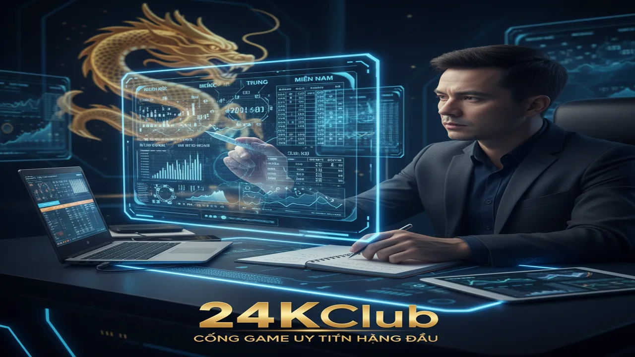 Cách soi cầu miền Bắc, Trung, Nam cực chuẩn 24KClub