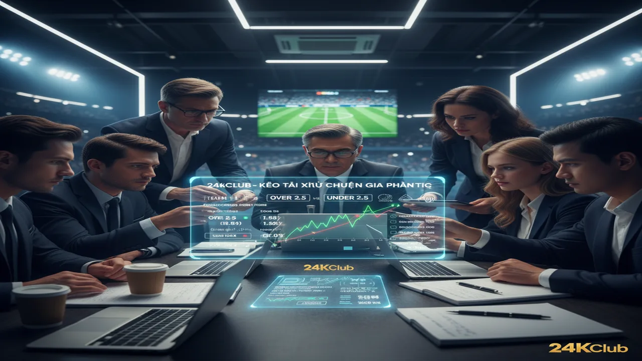 Cách soi kèo Tài Xỉu bóng đá cực chuẩn cho người mới 24KClub