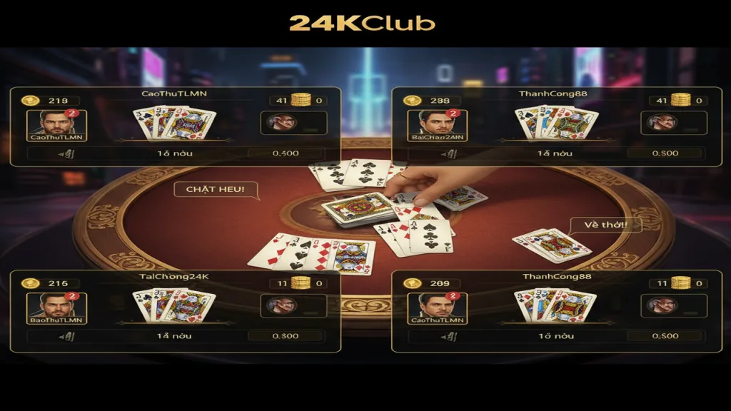 Hướng dẫn chi tiết về cách chơi Tiến lên miền Nam 24KClub