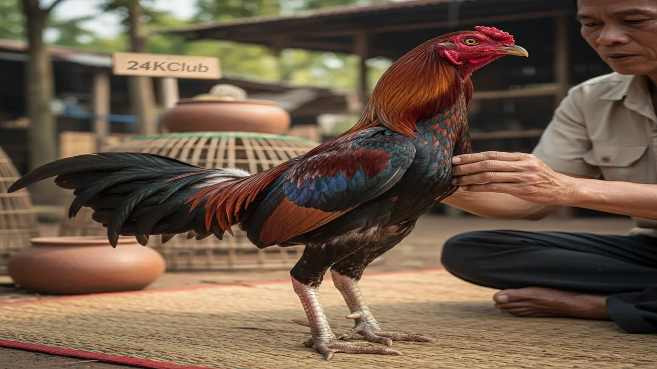 Bí quyết xem tướng gà chọi: Cách chọn gà chiến 24KClub